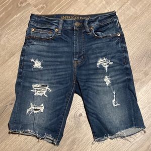 American eagle extreme flex cut off shorts